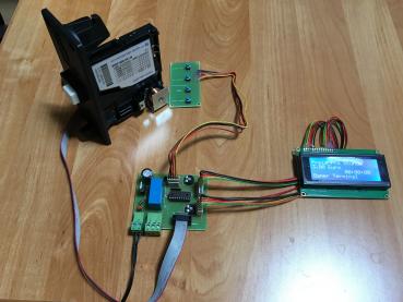 Zeitabrechnungsplatine BAUSATZ